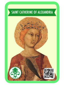 Saint Catherine of Alexandria – Sticker Book Publishing